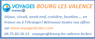 voyages bourg les valence